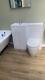 1000mm White Combination Vanity Unit With Back To Wall Toilet