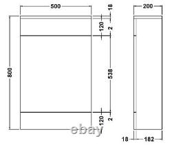 1100mm Combination Pack Vanity Basin Unit & WC Unit and Back to Wall Toilet Pan