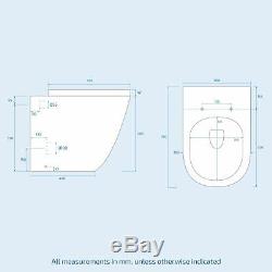 1100mm Light Grey Vanity Unit and WC Back To Wall Toilet Storage Suite Graham