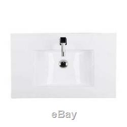 1250mm Combination Vanity & Toilet Unit with Back to Wall Pan & Seat White