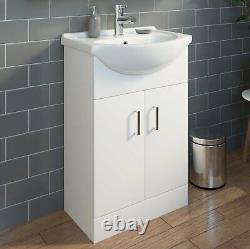 1500mm L Shape Bathroom Suite LH/RH Bath Screen Basin Vanity Unit WC Shower Taps