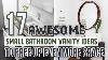 17 Awesome Small Bathroom Vanity Ideas To Free Up Even More Space