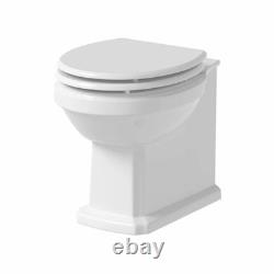 1820mm Vanity Unit Back To Wall Toilet Shelf Storage Combination Blue Furniture