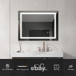 3224 LED Lighted Bathroom Wall Mounted Mirror with High Lumen