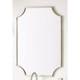 34 X 24.25 X 1 Wall Bathroom Vanity Mirror -iron, Mirror & Acrylic Back