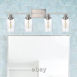 4-Lights Modern Vanity Light Fixtures for Bathroom over Mirror, Farmhouse 31-Inc