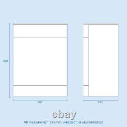 4 Piece Bathroom Suite Steel Grey 600mm Vanity, WC, BTW Toilet & Straight Bath