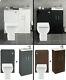 400 Bathroom Vanity Combination Unit Cloakroom Suite 500 Back To Wall Toilet Tap