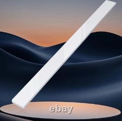 42 in. Solid Surface Vanity Backsplash Bathroom Vanity Back splash in White