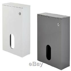 500mm 600mm Back To Wall Slimline WC unit Bathroom Vanity Concealed Cistern