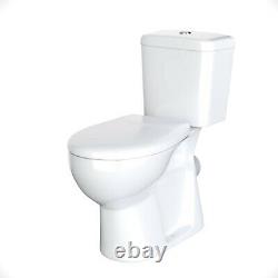 650 mm Basin Flat Pack Vanity Sink Unit & Back To Wall Toilet Suite Memphis