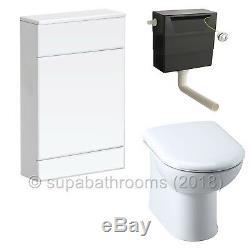 750mm Vanity Unit Basin Sink Back to Wall Linton Toilet Bathroom Furniture Suite