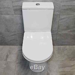 750mm Vanity Unit + Rimless Toilet Option Basin Sink Bathroom Suite Set + Tap