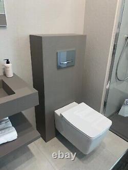 Acquabella Countertop with Integrated Basin, Shelf, WC & Mirror RRP £1,870.00