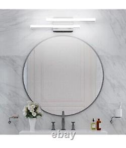 Aipsun 22inch LED Bathroom Vanity Lighting Fixtures Modern Vanity Light Silve