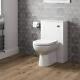 Artis Centro White Gloss Back To Wall Toilet Unit Only 500mm