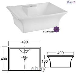 Athena Gloss Grey Mist Bathroom Furniture Vanity Cabinet Basin, WC, Bath Panel