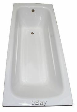 BATHROOM VANITY UNIT SINK ACRYLIC BATH 1700 x 700 BACK TO WALL TOILET CISTERN