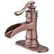Bwe Copper Bathroom Faucet Antique Brass Sink Vanity Bath Restroom Basin Sing