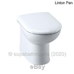 Back To Wall BTW Vanity Toilet Unit WC Pan, Concealed Cistern