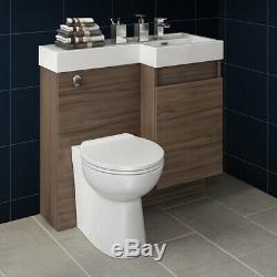 Back To Wall Bathroom Vanity Toilet Basin Sink Storage Cabinet R Collection only