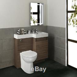 Back To Wall Bathroom Vanity Toilet Basin Sink Storage Cabinet R Collection only