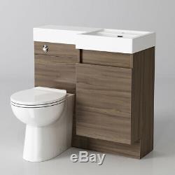 Back To Wall Bathroom Vanity Toilet Basin Sink Storage Cabinet R Collection only