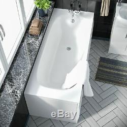 Back To Wall Toilet Vanity Unit Bath & Taps Complete Bathroom Suite Debra