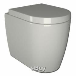 Back to wall 1500mm walnut vanity sink basin toilet BTW unit and cistern L15E3