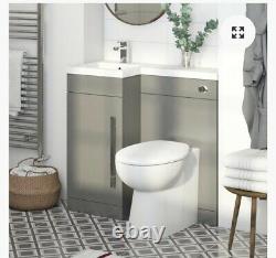 Back to wall toilet vanity unit