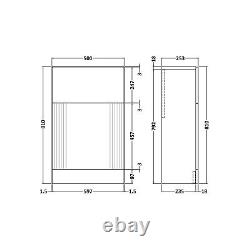 Bathroom Basin Vanity Unit & Modern WC Back to Wall Toilet BTW Pan Soft Closing