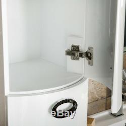 Bathroom Cabinet Back To Wall Toilet Basin Sink Suite Combi Vanity Unit EMP20006