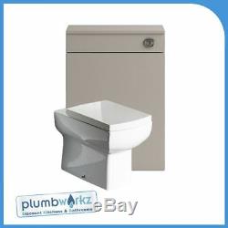 Bathroom Furniture Vanity Unit Cabinet Toilet Ceramic Basin Back To Wall WC Unit