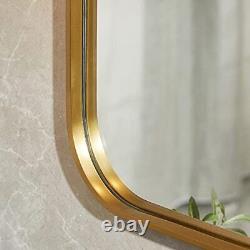Bathroom Mirror Metal Mirror 30 x 40 Inch, Wall Vanity Mirror 40x30 30x40 Gold