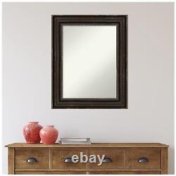 Bathroom Mirror, Stately Bronze Wall Mirror for use as Bathroom Vanity Mirror