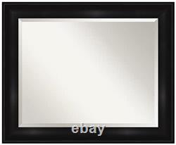 Bathroom Mirror Wall Mirror for use as Bathroom Glass Size 28x22 Grand Black