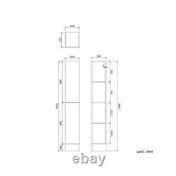 Bathroom Suite Combined Furniture Vanity Unit Sink Toilet Set & Back to Wall UK