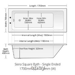 Bathroom Suite with Black Taps White Vanity Unit 1050mm with Bath Modern Ross Bathroom Suite with Black Taps White Vanity Unit 1050mm with Bath Modern Ross