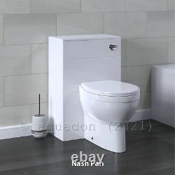 Bathroom Vanity Unit & Back To Wall WC Toilet Unit 1450 Pan Options 850 +600