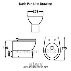 Bathroom Vanity Unit & Back To Wall WC Toilet Unit 950 Pan Options