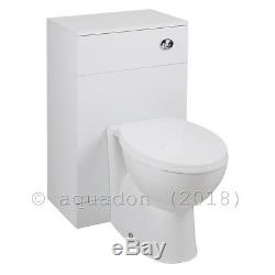 Bathroom Vanity Unit Kass 550 Basin Laura Back to Wall Toilet Seat Cistern