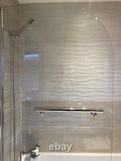 Bathroom Vanity Unit With Drawers, with WC, And Bath Shower Screen used