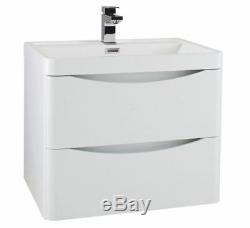 Brand New Modern White Gloss Bathroom Furniture Units Cabinets Basin Vanity WC
