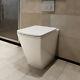 Canova Btw Rimless Back To Wall Wc Pan With Soft Close Slim Toilet Seat Square