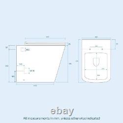 Cloakroom 900 mm LH Light Grey Vanity Unit Basin WC BTW Toilet Elora