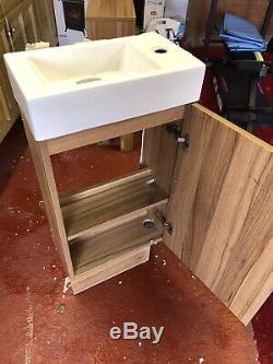 Cloakroom sink, Vanity Unit and Back To Wall Toilet Unit