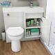Combination Bathroom Vanity Unit&basin Back To Wall Toilet 906r Collection Only