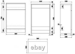 Complete Bathroom Suite LH/RH L Shaped Bath Vanity Unit BTW Toilet Taps Shower