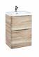 Contemporary Bathroom Furniture Driftwood Vanity Unit Basin Storage Cabinet Wc