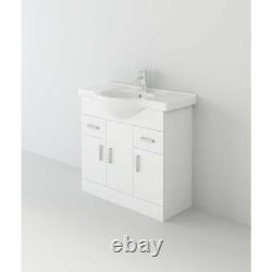 Cupboard Vanity Basin Cabinet Back To Wall Toilet Unit Pan Cistern 2000mm